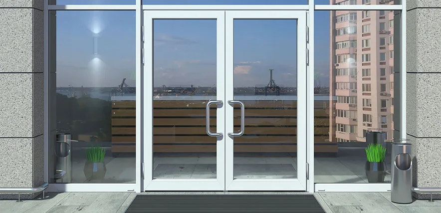 storefront glass repair in Panama City, FL